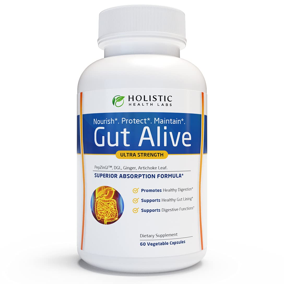 Gut Alive - Ultra Strength Digestive Support Supplement