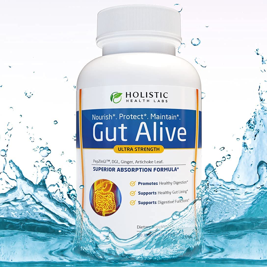 Gut Alive - Ultra Strength Digestive Support Supplement