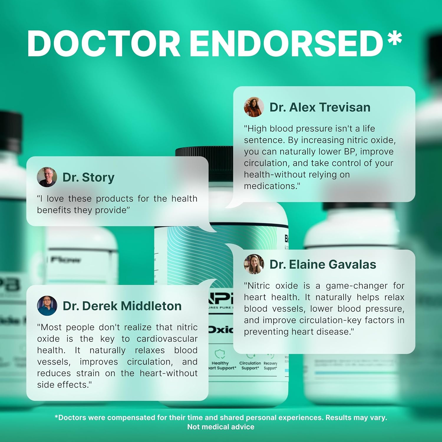 Nature's Pure Blend Nitric Oxide Supplements for Men – L-Arginine L-Citrulline – Heart Support & Flow Circulation Booster – 1500MG L Arginine and L Citrulline, Preworkout, Bodybuilding