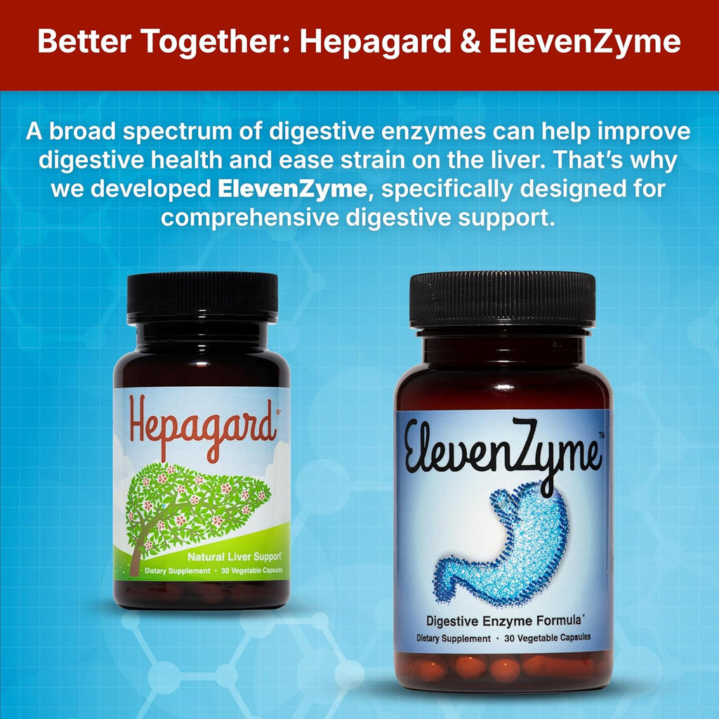 Hepagard - Natural Liver Support Supplement with N-Acetyl Cysteine (NAC) - Non-GMO, Vegan, Gluten-Free