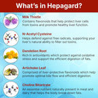 Hepagard - Natural Liver Support Supplement with N-Acetyl Cysteine (NAC) - Non-GMO, Vegan, Gluten-Free
