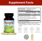 Hepagard - Natural Liver Support Supplement with N-Acetyl Cysteine (NAC) - Non-GMO, Vegan, Gluten-Free